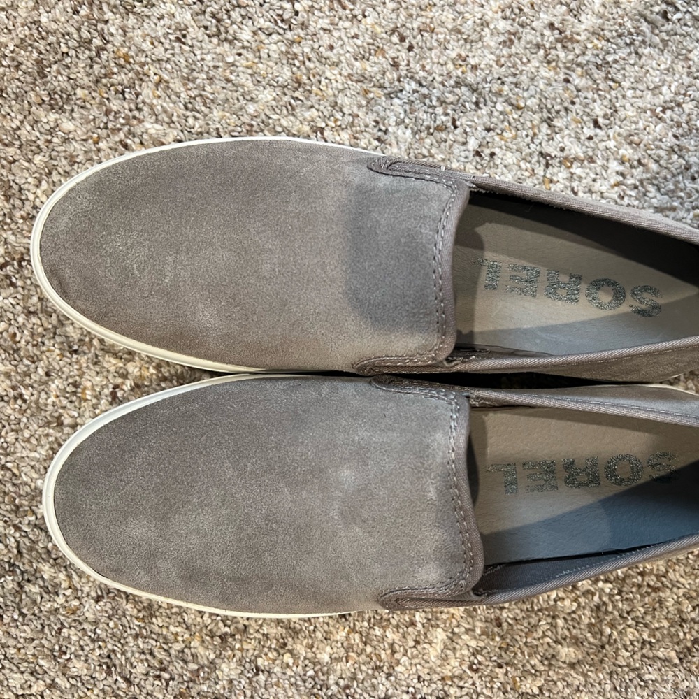 Sorel slip on shoes- size 9